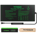 Vivosun 10" X 20.75" Durable Waterproof Seedling Heat Mat | Ul & Met-Certified Warm Hydroponic Heating Pad For Germination, Indoor Gardening, Greenhouse