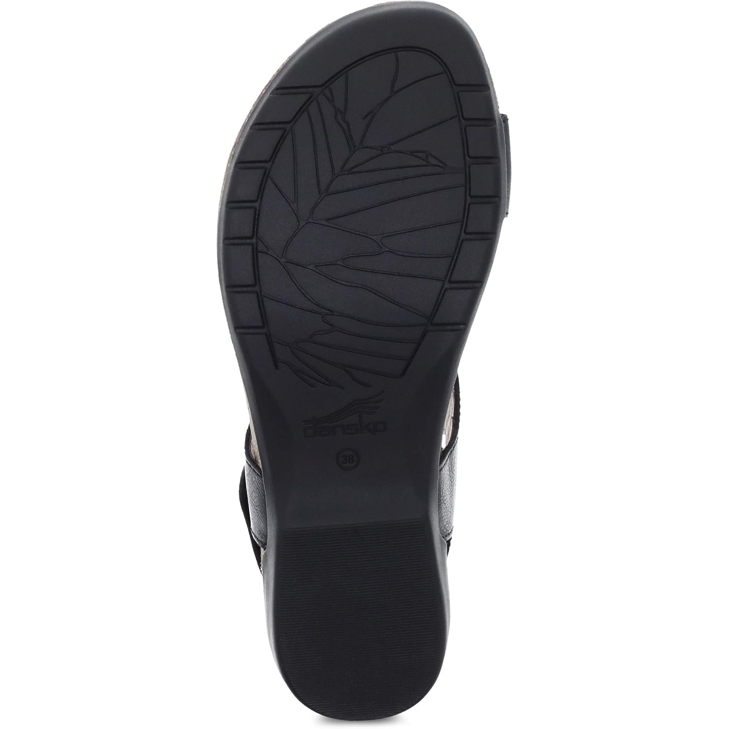 Dansko Reece Sandal For Women – Memory Foam And Cork Footbed For Comfort And Arch Support – Lightweight Rubber Outsole For Long-Lasting Wear With Hook & Loop Strap