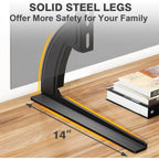 TAVR Universal Table Top TV Stand Mount for 27 30 32 37 40 43 47 50 55 60 65 Inch LCD LED Flat/Curved Screen TVs, Height Adjustable TV Legs, Strong TV Base Holds up to 88 lbs, Max VESA 800x500mm