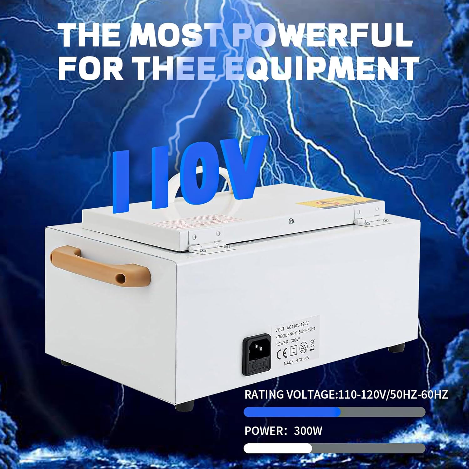 High Temperature Sterilizer Autoclave Machine, 110V 300W 1.5L Metal Tool Cleaner Machine, esterilizador de manicura, Nail Tool Sterilizer with Timer for Sundry Beauty Hair Nail Metal Tools