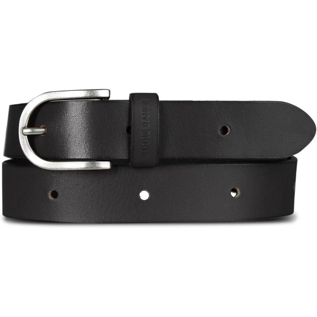 Eddie Bauer Women's Casual Leather Belts with Durable Metal Buckle