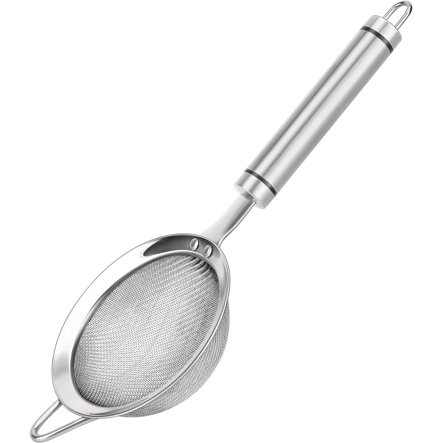 304 Stainless Steel Fine Mesh Strainers For Kitchen, Colander-Skimmer With Handle, Sieve Sifters For Food, Tea, Rice, Oil, Noodles, Fruits, Vegetable