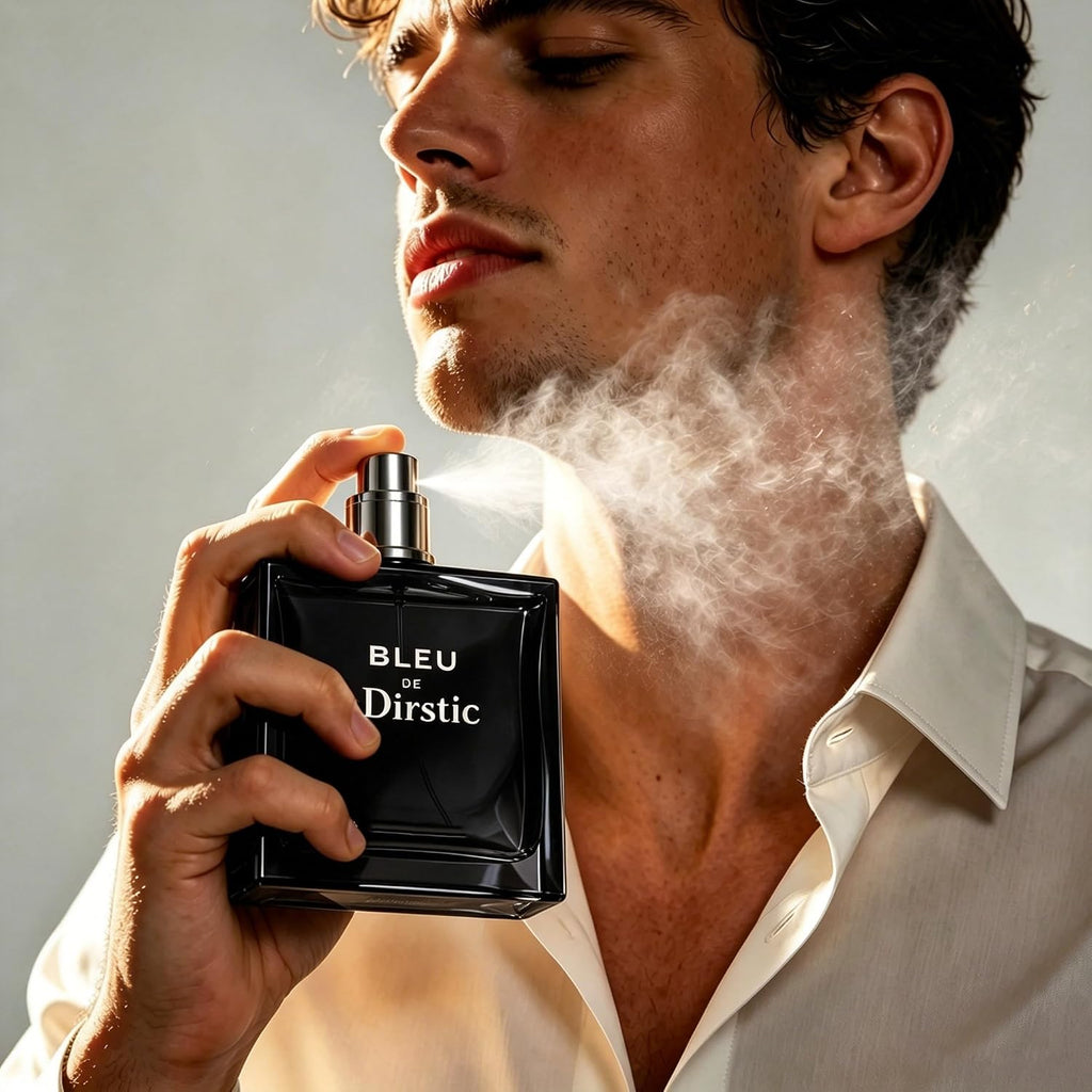 Noir Blue De Paris For Men - Sophisticated Woody Aromatic Cologne, Long Lasting Fresh Masculine Scent Spray, 3.4 Fl Oz (The Iconic French Midnight Profile)