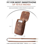 BOSTANTEN Vegan Leather Crossbody Bags for Women Designer Cell Phone Bag Wallet Purses Adjustable Strap