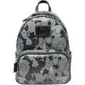 Loungefly Disney Villains Debossed All Over Print Womens Double Strap Shoulder Bag Purse