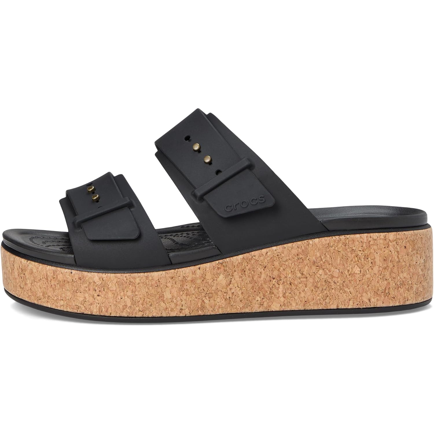 Crocs Women'S Brooklyn Cork Buckle Sandals