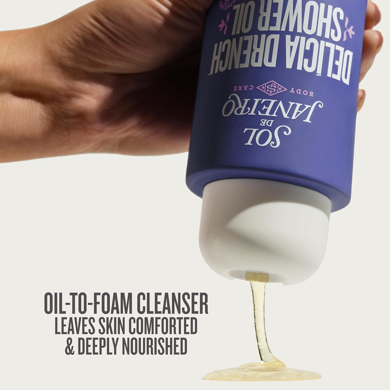 Sol De Janeiro Delicia Drench Shower Oil | Deeply Nourishing Body Wash