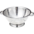 Excelsteel Heavy Duty Stainless Steel Colander 5 Qt | Easy Grip Handles | Self-Draining Base | Mirror Polished | Dishwasher Safe | Pack Of 1