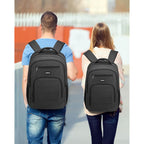 Kadilong School Backpacks For Teen Boys Laptop Backpack Men,Bookbag College Computer Bag With Usb Charging Port For Work Business Middle High School Student,Black