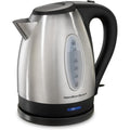 Hamilton Beach Electric Tea Kettle, Water Boiler & Heater, 1.7 Liter, Cordless Serving, 1500 Watts for Fast Boiling, Auto-Shutoff and Boil-Dry Protection, Stainless Steel (40880)