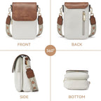 Bostanten Crossbody Bags For Women Cell Phone Purse Leather Wallet Handbags With Card Slots