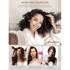 Hicober Microfiber Hair Towel Wrap, Fast Drying Hair Towels For Women, Soft Lightweight Quick Dry Turban For Curly & Long Hair–3 Pack(Blue/Grey/Pink)