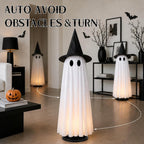 Halloween Decor Indoor 46.5" Lighted Animated Floating Ghost With Spooky Sound & Touch Activated Sensor Spooky Ghosts Halloween Decor For Party Home Haunted House