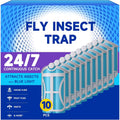 10 Pack Flying Insect Trap Refills, Compatible With Flying Insect Trap M364 M364A And Max