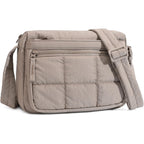 Crossbody Bags For Women,Lightweight Puffy Cross Body Purse With Adjustable Strap Small Travel Shoulder Handbag
