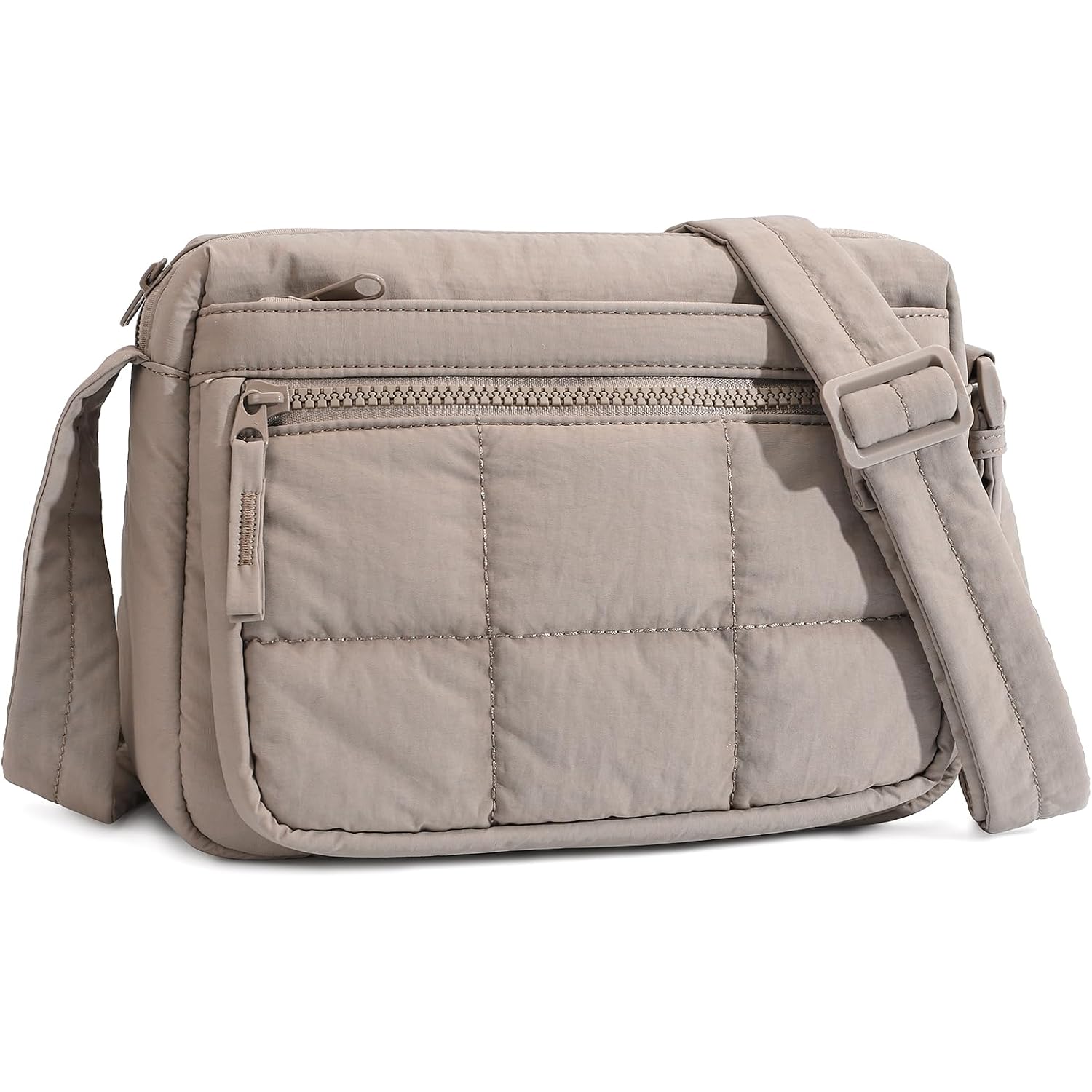Crossbody Bags For Women,Lightweight Puffy Cross Body Purse With Adjustable Strap Small Travel Shoulder Handbag