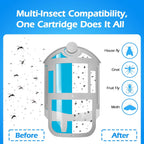 4 Pack Refill Cartridge Kit Compatible With Zevo Refill M364, Refill Compatible With Plug In Light M364 And Max