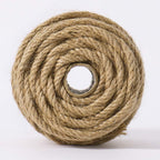 Tenn Well 5Mm Jute Rope, 100 Feet 4Ply Twisted Heavy Duty And Thick | Twine Rope For Gardening, Crafting, Bundling, Cat Scratching Post, Home Decor, Christmas Decorations