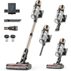 Tikom V850 Cordless Vacuum Cleaner For Home, 50000Pa/550W 70Mins Stick Vacuum With Led Touch Screen, 1.8L Dust Cup, Charging Wall Dock, Anti-Tangle, Lightweight Vacuum For Pet Hair, Hard Floor, Carpet
