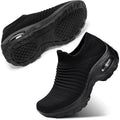 Stq Walking Shoes Women Slip On Sneakers Non Slip Work Arch Support Tennis Plantar Fasciitis Orthopedic Breathable Mesh Comfortable Ladies Nursing