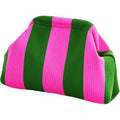 DIHKLCIO Clutch Purses for Women 2026 Summer Beach Woven Crochet Bag Dumpling Striped Ruched Cloud Purse Evening Handbag