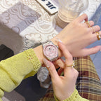 Olevs Womens Watch Classic Dress Number Female Watches For Ladies Analog Quartz Stainless Steel Waterproof Luminous Day Date Two Tone Easy To Read Wristwatch