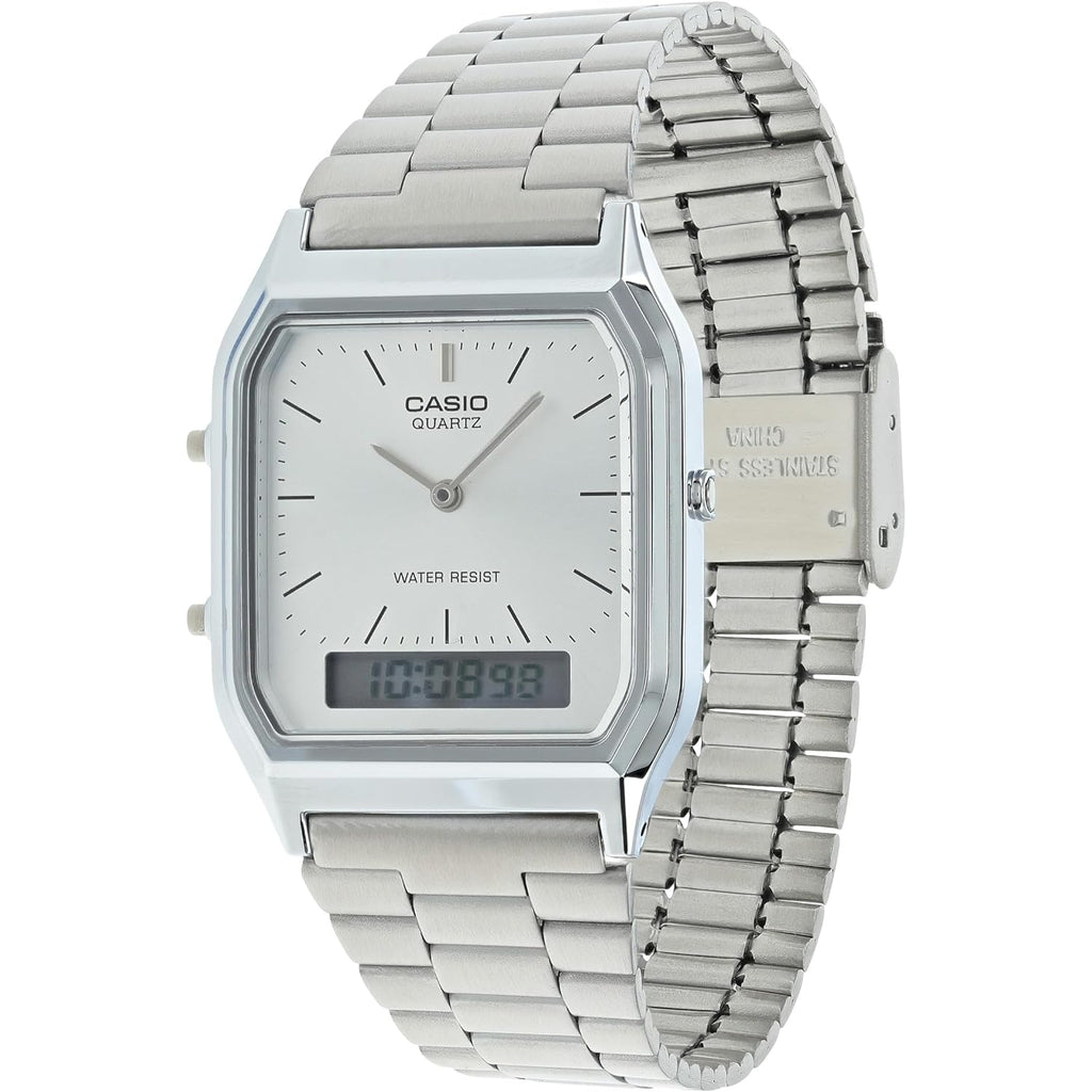 G-Shock Aq230A-7Avt Silver One Size