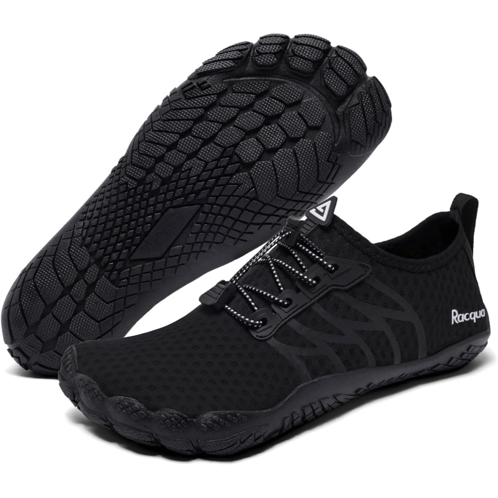 Racqua Water Shoes Quick-Dry Swim Shoes Breathable Lightweight Beach Shoes Pool Barefoot Aqua For Women Men