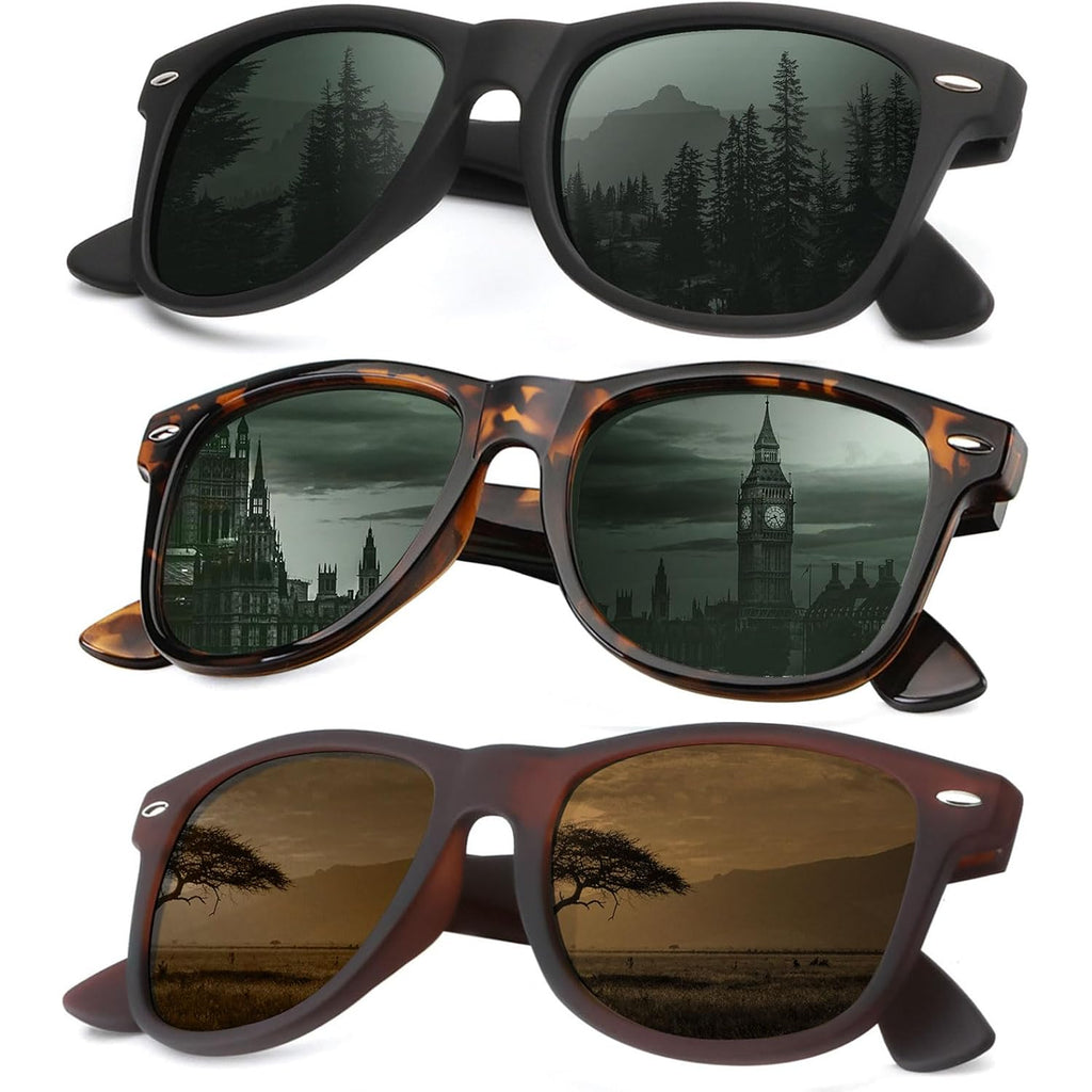 Kaliyadi Sunglasses Men Polarized For Mens And Womens Unisex Sun Glasses For Driving Uv Protection