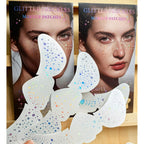 Glitter Freckles, Holographic Face And Body Glitter Tattoo Sparkle For Women Gold Glow Cosmetic Star Makeup Accessories For Festival Rave (Holographic)