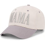Womens Mama Trucker Hat, Vintage Embroidered Mom Baseball Cap, Trendy New Mama Gifts For Women