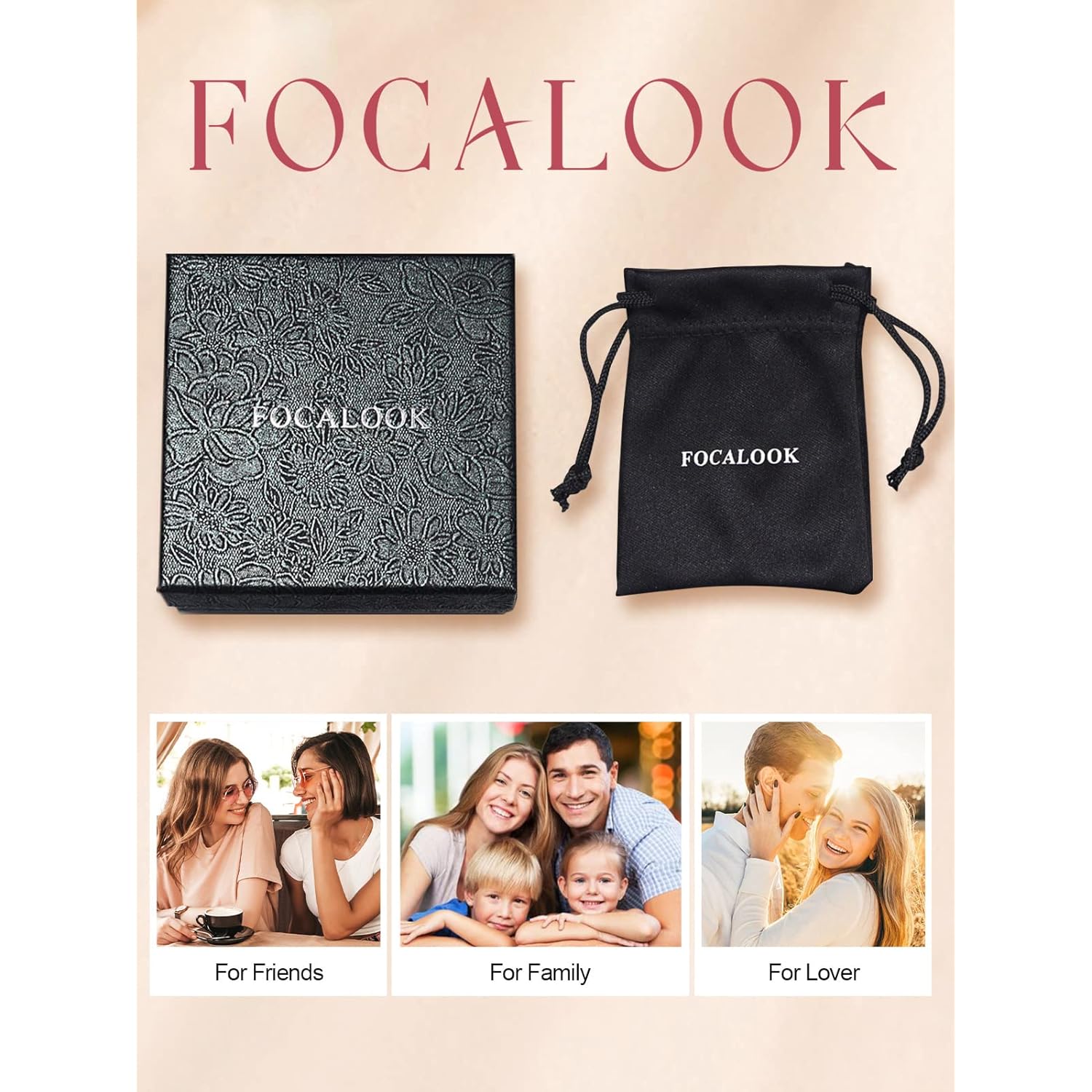 FOCALOOK 14K Gold Plated Necklaces for Women, Fashion Herringbone Choker Necklace Stainless Steel Flat Snake Chain 3/5MM(W) 12.5"/15"/18"+3.5"(L)
