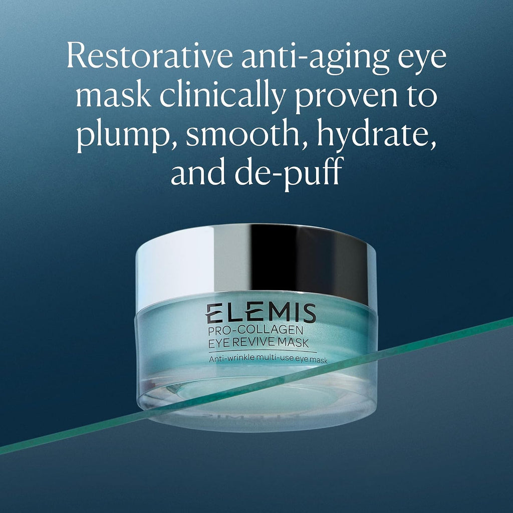 Elemis Pro-Collagen Eye Revive Mask | Anti-Wrinkle Multi-Use Treatment Brightens, Rejuvenates, Plumps And Hydrates For A More Youthful Look
