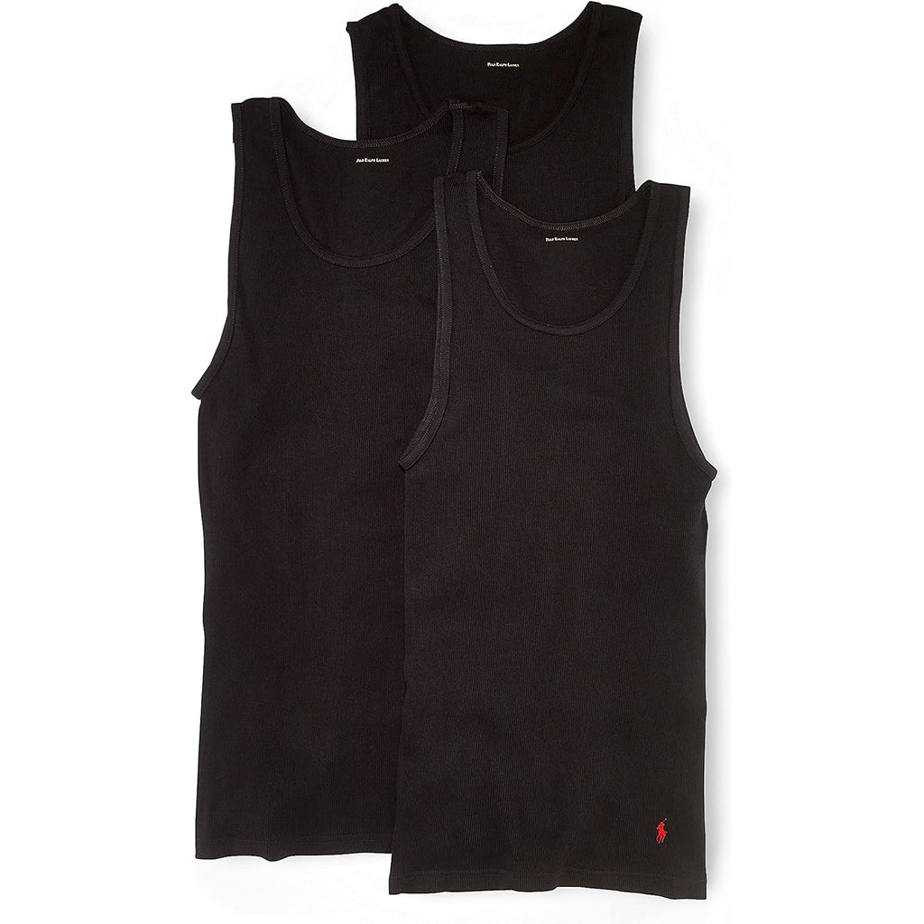Polo Ralph Lauren Mens Classic Fit Cotton Tanks 3-Packs