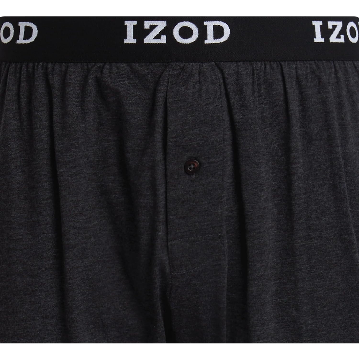 Izod Mens Underwear Boxer Shorts - 8 Pack Soft Performance Knit 4'' Inseam Relaxed Fit Cotton Boxers For Men With Button Fly