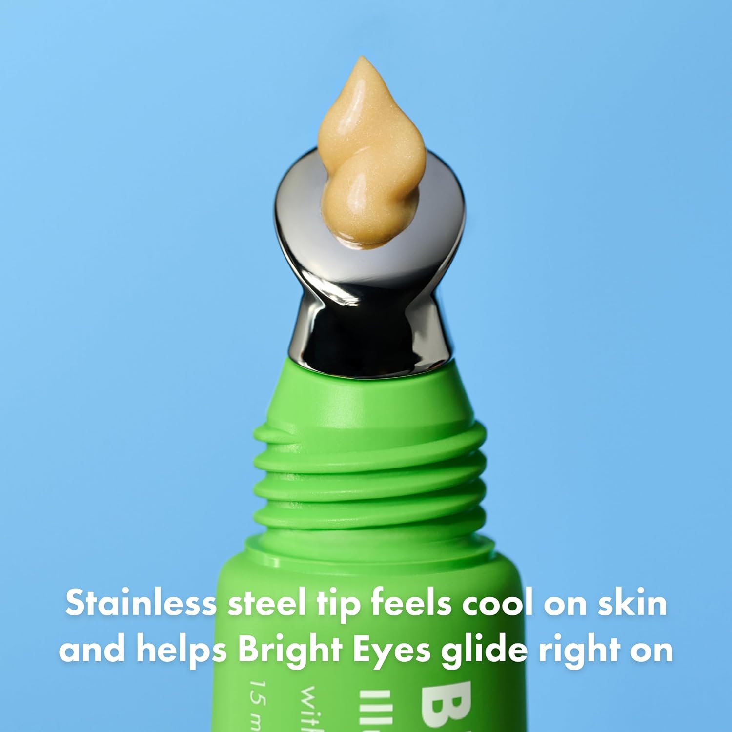 Hero Cosmetics Bright Eyes Illuminating Eye Cream - Reduces The Look Of Dark Circles With Multiple Applications - Featuring A Stainless Steel Tip For A Cooling Effect (0.5 Fl Oz)