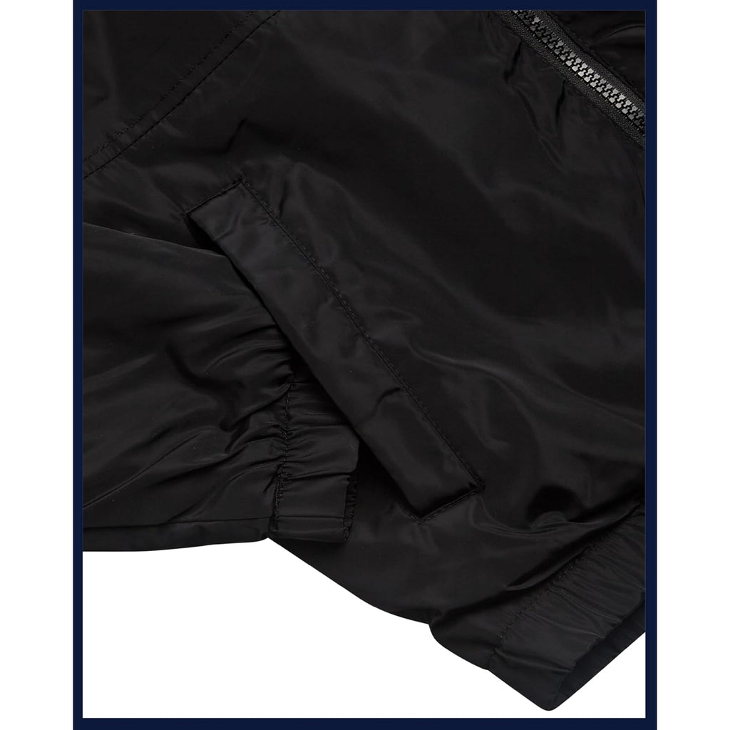 Reebok Womens Rain Coat - Midweight Wind Water Resistant Sherpa Lined Full Zip Up Womens Rain Jacket With Hood And Pockets
