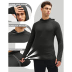 Magcomsen Men'S Upf 50+ Sun Protection Hoodies Quick Dry Long Sleeve Rash Guard Lightweight Hoodie Shirt Fishing Running