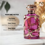 Lattafa Habik – Floral, Fruity, Fresh, Musky – Eau de Parfum Spray Long-Lasting Fragrance for Women, 3.4 Ounce / 100 ml