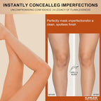 O’CHEAL Waterproof Leg Makeup Cream, No Transfer Tattoo Cover Up&Scar Concealer, Long Lasting Body Foundation for Flawless Skin, Leg Varicose Vein Cover Up, Suitable All Skin Tones (Nature)
