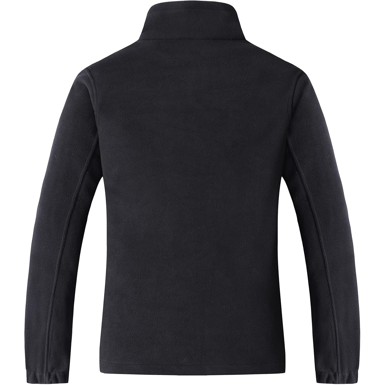 Women'S Lightweight Full Zip Soft Polar Fleece Jacket Outdoor Recreation Coat With Zipper Pockets