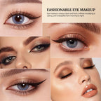 Neutral Nude Brown Eyeshadow Palette – 6 Matte & Shimmer Shades, Blendable Long-Lasting Eye Shadow Kit for Natural Everyday Makeup, Soft Glam Looks & Mature Eyes, High Pigment Smooth Formula 1