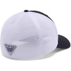 Columbia PFG Mesh Ball Cap Black/Crushed Blue/Marlin