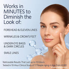Instant Firming Eye Serum|Anti-Aging Formula For Under Bags And Wrinkles, Under Eye Cream-10Ml, Wrinkle Filler, Visibly Improves For Bags Dark Circles Treatment For Puffines