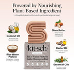 Kitsch Rice Water Shampoo Bar Soap For Hair Growth – Made In Usa, 3.5 Oz | Strengthening Hair Shampoo For Women & Men – Reduce Breakage, Boosts Shine – Paraben, Silicone & Sulfate-Free Hair Care