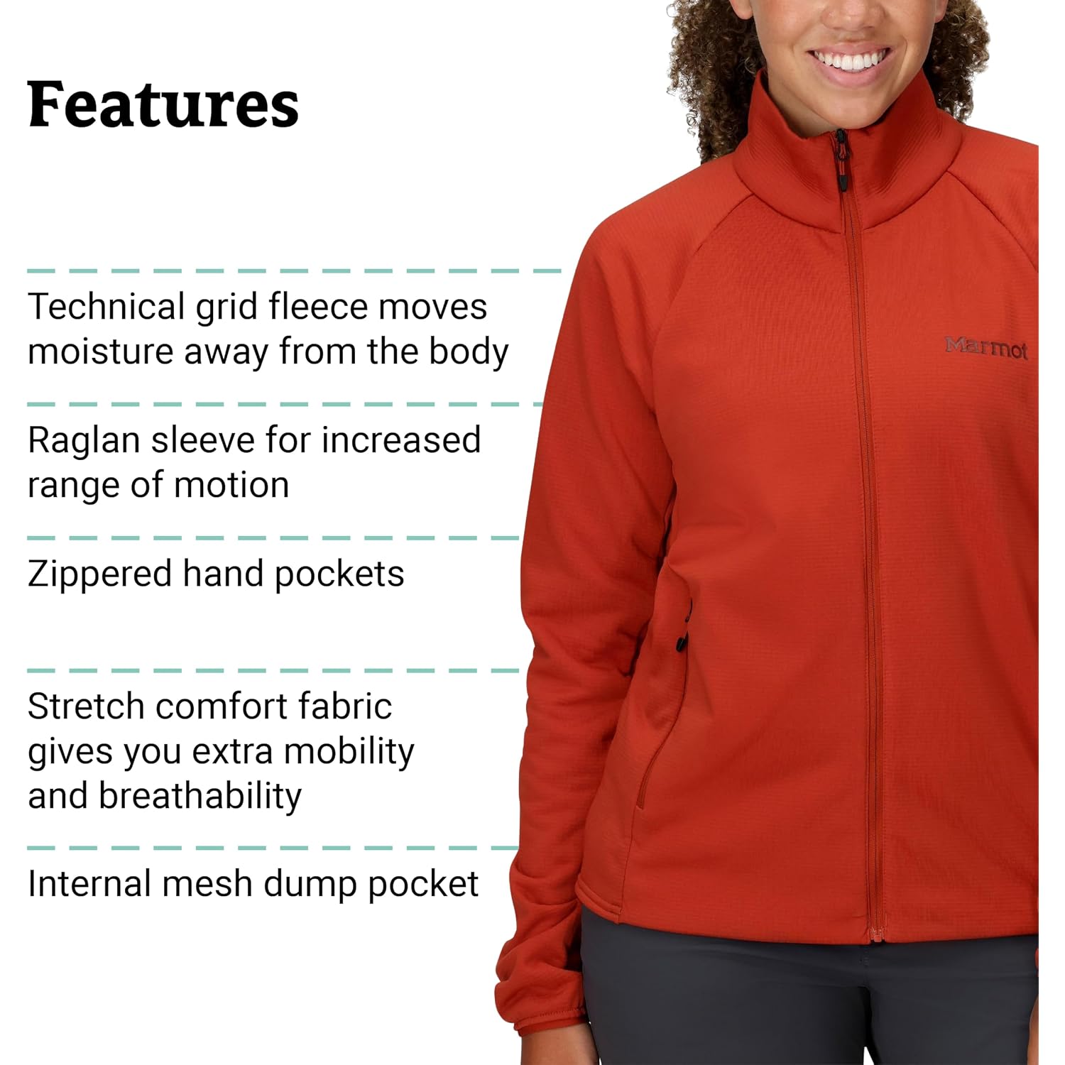 Marmot Women'S Leconte Fleece Jacket