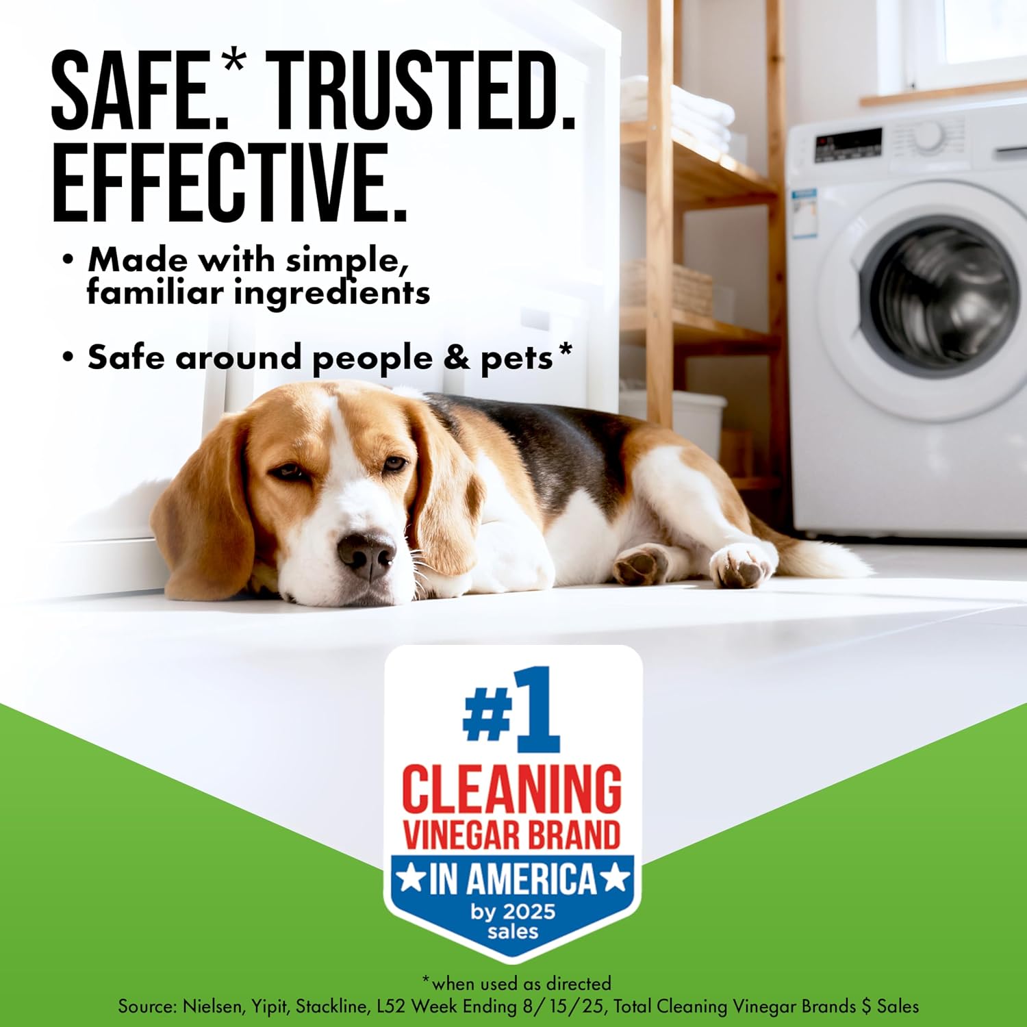 Harris 30% Vinegar Concentrated Extra Strength — All Purpose Cleaner For Home, Garden & Patio