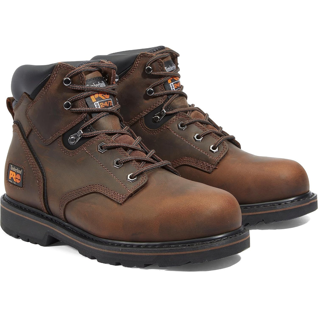 Timberland Pro Men'S Pit Boss 6 Inch Steel Safety Toe Industrial Work Boot