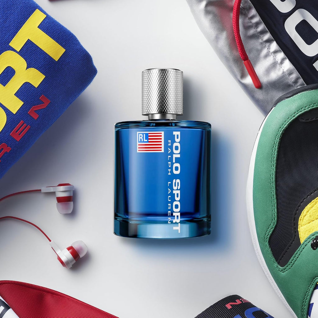 Ralph Lauren Fragrances - Polo Sport - Eau De Toilette - Men'S Cologne - Fresh & Clean - With Oak, Citrus, And Mint - Medium Intensity