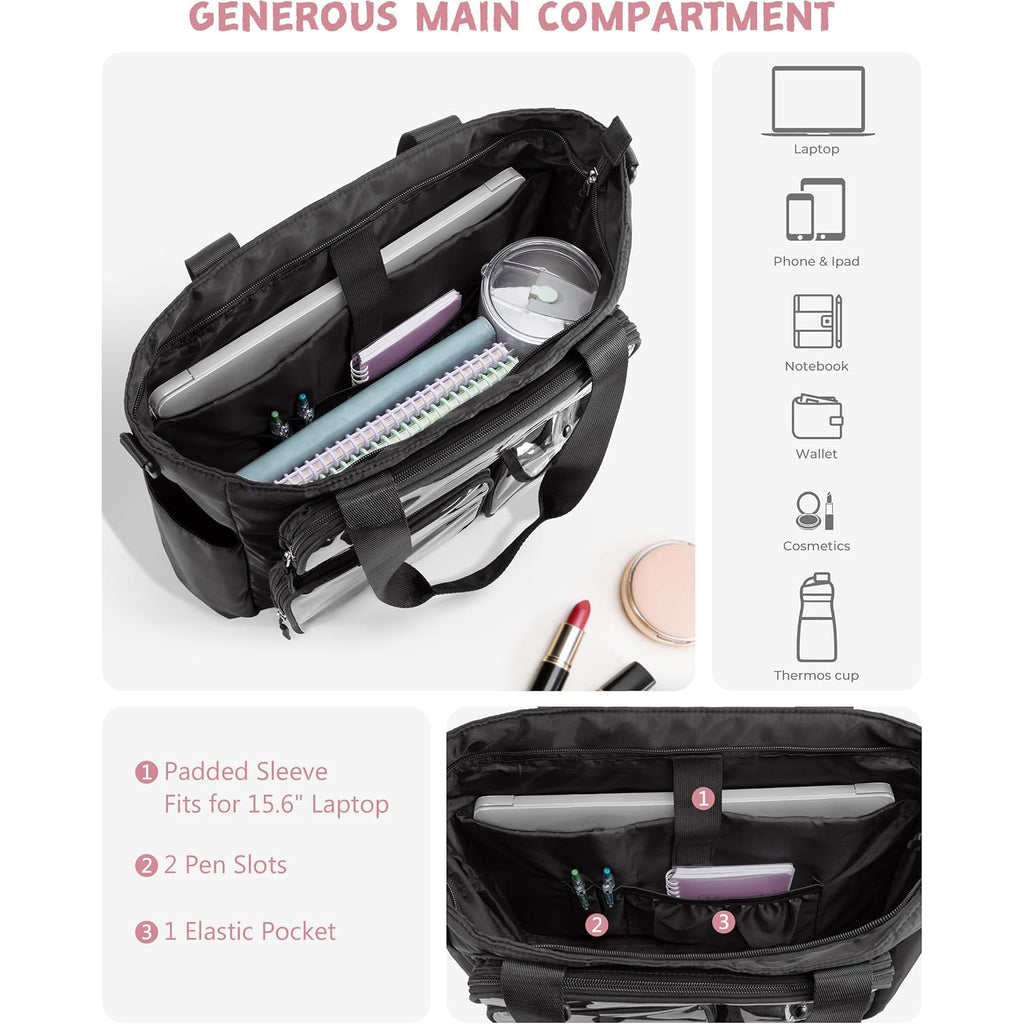 Large Ita Bag With 3 Pockets & 2 Inserts, Kawaii Pin Display Ita Tote Bag For Anime Kpop Fans, Versatile Messenger Bag